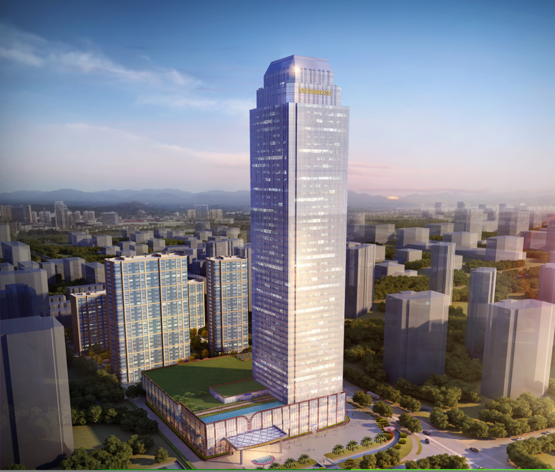 绍兴市柯桥湖畔悦园6#楼项目顺利完成首吊(图1) 绍兴市柯桥湖畔悦园6#楼项目顺利完成首吊(图1)