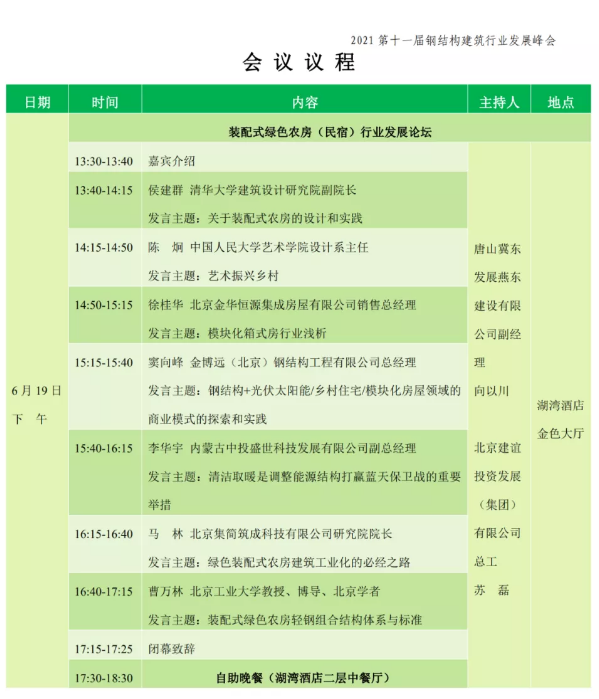 【协会动态】6月18-19日·北京 | 第十一届钢结构建筑行业发展峰会(图12) 【协会动态】6月18-19日·北京 | 第十一届钢结构建筑行业发展峰会(图12)